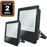 Lot de 2 projecteurs led industriel moon 200w Lot de 2 projecteurs led industriel moon 200w