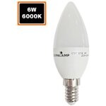 Ampoule led flamme e14 6w 6000k haute luminosit�