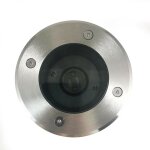 Europalamp - lot 6 spots encastrable de sol rond inox 304 exterieur ip65 gu10