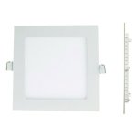 Europalamp ? spot encastrable led carr� extra - plat 12w ? blanc chaud 3000k ? angle de diffusion 120� ...
