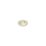 Europole - spot encastrable - rond be better - culot gu10 - blanc - fixe - ip44 234400