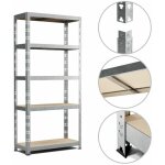 Etagre de rangement modulable et polyvalente pour atelier, garage, cave. . . charge lourde max 500kg ...