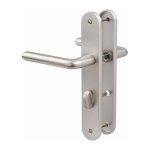 Ecolands - poign�e de porte int�rieure - new camelia sup - eurowale - gris argent - condamnation - 195 ...