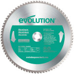 Evolution - lame � aluminium tct 355mm 80 dents al�sage 25, 4mm pour scie � tron�onner