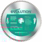 Evolution - lame à aluminium tct 355mm 80 dents alésage 25, 4mm pour scie à tronçonner Evolution - lame à aluminium tct 355mm 80 dents alésage 25, 4mm pour scie à tronçonner