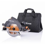 Evolution - scie circulaire 185mm r185ccsx + avec lame multi - matriaux et sac de transport