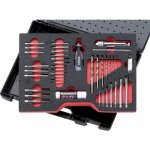 Exact - 70521 jeu de tarauds et fili�res �tui en plastique gs61 hss e m3 - m12