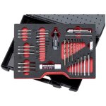 Exact - 70521 jeu de tarauds et filires tui en plastique gs61 hss e m3 - m12