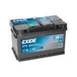 Batterie exide efb lb3 12v 65ah 650a 278x175x175 + d el652