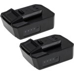 Extensilo 2x batterie compatible avec hilti sid 2 - a, sfd 2 - a, sid 2 - a12, sfd 2 - a12, sfe 2 - a12, ...