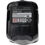 Extensilo - batterie remplacement pour hitachi / hikoki bsl 1415, bsl 1430, 329083, 329877, 329901 pour ...