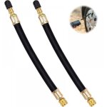 Extension valve pneu en caoutchouc rallonge valve pneu flexible pour voitures camions motos v�los 150mm ...