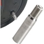 Extention de valve de pneu, adaptateur de rallonge embout de gonflage trottinette electrique en alliage ...