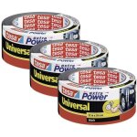 Extra power universal 56388 ruban adhsif toil noir (l x l) 25 m x 50 mm 3 pc(s) - tesa