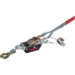 Extracteur de c�ble m�tallique manuel 4t � 2 crochets, c�ble en acier robuste, cliquet � double vitesse, ...