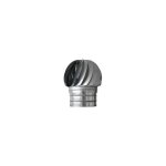 Extracteur de fume  base ronde galvanise