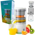 Extracteur de jus haute vitesse 45 w ? compact et l�ger ? extraction efficace pour fruits juteux ? nettoyage ...