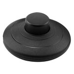 Bouton de ligne d'interrupteur au pied bipolaire sur pied extrastar noir