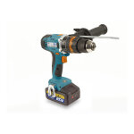 Virutex - perceuse  percussion atb80p (2 x 4, 0 ah chargeur coffret de transport)