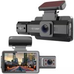 F9 voiture avant et int�rieur double cam�ra hd infrarouge vision nocturne enregistreur de conduite de ...