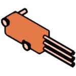 Faac pi�ce d�tach�e microswitch omron d2vw - o1l2 - 1ms 7580145