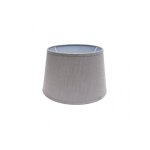 Fab 157213028 agueda abat - jour e27 gris 30dx22dx17h conique ouvert
