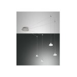 Fabas luce lighting - lustre suspension isabella led en m�tal et m�thacrylate 3410 - 49 - 212 fabas luce ...