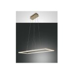 Fabas luce lighting - plafonnier suspendu bard led 52w 3394 - 45 - 225 or mat fabas luce
