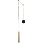 Fabas luce - suspension d�centralis�e prado en laiton led 6, 5 w � intensit� variable - montage d�centralis� ...