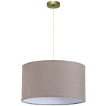 Fabrilamp - abrila akunadecor abat - jour lampe mod�le happy grey 50 cm