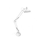 Lampadaire blanc malik modèle articulé - fabrilamp Lampadaire blanc malik modèle articulé - fabrilamp