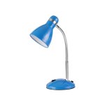 Fabrilamp - lampe de bureau en lazulite bleu / chrome 1xe27 38x23x14, 5 cm
