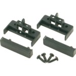 Facade autoradio 1din fa090 compatible avec audi a2 a3 a4 a6 tt noir