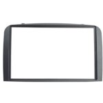 Facade autoradio 2din compatible avec alfa romeo 147 ap05 - argent fonce
