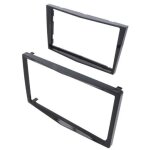 Facade autoradio 2din avec contour fa152. 2c compatible avec opel antara astra corsa zafira - noir brillant ...