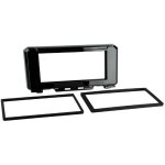 Facade autoradio 2din compatible avec suzuki jimny ap18 - noir brillant