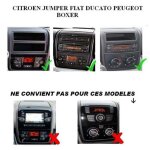 Adnauto - facade autoradio fa094r compatible avec ducato boxer jumper noir Adnauto - facade autoradio fa094r compatible avec ducato boxer jumper noir