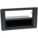 Facade autoradio fa1270b compatible avec saab 9 - 5 avec vide poche