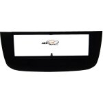 Facade autoradio fa412 compatible avec fiat grande punto evo - 1din noir brillant