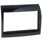 Adnauto - facade autoradio fa435ad 2din compatible avec fiat ducato 11 - 15 - noir brillant