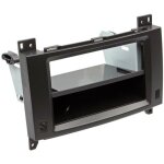Facade autoradio fa9037a compatible avec mercedes classe a b vito 1din vp