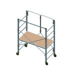 Echafaudage aluminium pli spcial h 198 facal