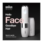 Face mini fs1000 rasoir visage electrique pour femme - doux pour la peau - fonction smart light - blanc ...