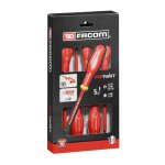 Facom coffret de 5 tournevis isoles 1000v Facom coffret de 5 tournevis isoles 1000v