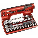 Coffret cliquet étanche et douilles 1 / 2' 6 pans métriques - 21 pièces - facom Coffret cliquet étanche et douilles 1 / 2' 6 pans métriques - 21 pièces - facom