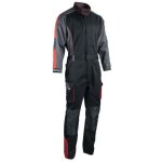 Facom - combinaison simple zip racer noir / gris / rouge taille xxxl - fxww4010e - xxxl