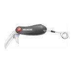 Cutter d'électricien, pliable de poche rétractable lame rétractable, 35 mm, 65 mm ( prix pour 1 ) Cutter d'électricien, pliable de poche rétractable lame rétractable, 35 mm, 65 mm ( prix pour 1 )