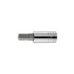 Douille 2. 5mm hexagonal, entranement 1 / 4'', carr ( prix pour 1 )