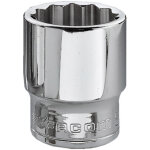 Facom ? douille 24 mm 12 points ? entra�nement 3 / 8' ? profil ogv� pour meilleure puissance ? finition ...