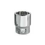 Facom ? douille 3 / 8' 12 pans m�triques 13mm ? profil ogv� pour meilleure puissance ? longueur 30mm ...